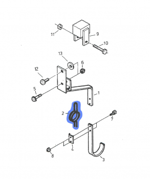 Preview: Rau spring for probe skid RG00029669